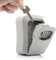 InnovaGoods - Coffre-fort pour Clés Extérieur et Intérieur, Résistant à l'Eau, Serrure à Combinaison 4 Chiffres, Compact et Polyvalent, Aluminium et Zinc, Gris, Standard, Plastique