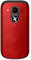 Maxcom MM815 Flip Phone for Elderly 2G Mobile Phones with Easy to Read 2.4 Screen and Loud Volume, Dual SIM Free Mobile Phone, Large Font, USB-C, Compact and User-Friendly Design for Seniors- Red