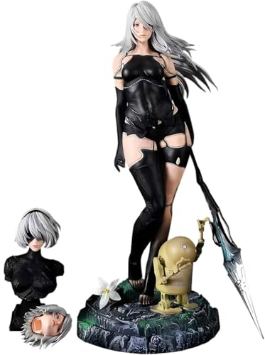 Zhongkaihua Automata A2 animerad figur Yorha A2 utbytbara tillbehör prydnad 48 cm