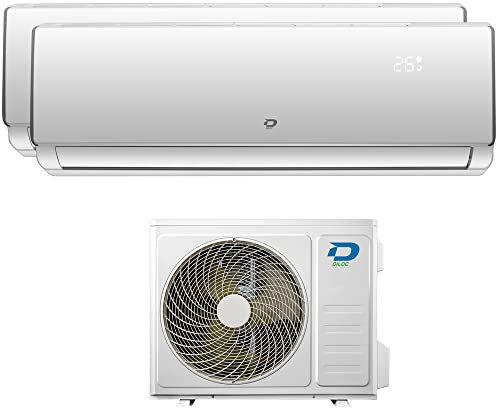 CLIMATISEUR MULTI BI-SPLIT DILOC WIFI 9000+9000 BTU INVERTER MURAL RÉVERSIBLE