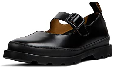 Camper Brutus K201433, Mary Jane Piatto Donna, Nero 001, 40 EU