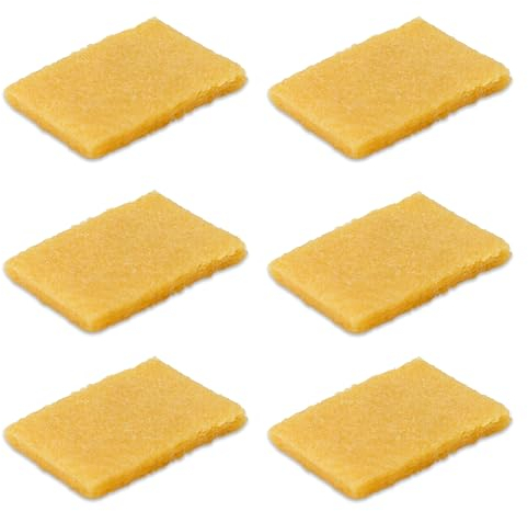 Goma de borrar adhesiva, 6 unidades, bloque de limpieza, papel de lija, limpiador de papel de lija, limpiador de cemento, limpiador de cinta de lijado, removedor de adhesivo rectangular