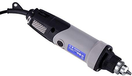 Amoladora de Troquel de 400 W, Herramienta Rotativa de Amoladora de Taladro de Velocidad Variable de 6 Posiciones Precisa para Tallar para Moler Enchufe de 220 V UE