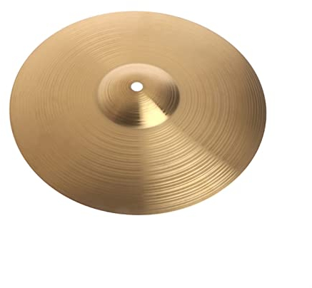 Crash-Becken Aus Kupferlegierung, Langlebiges Schlaginstrument Aus Messing Für Anfänger Cymbal set (Color : 8)