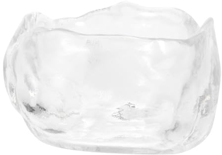 POPETPOP Tazza Trasparente Per Acqua in Vetro Contenitore Per Succhi Tazza Kung Fu Adatto Per Tè Bevande Latte Ecc Realizzato in Vetro Di Durevole e Duraturo