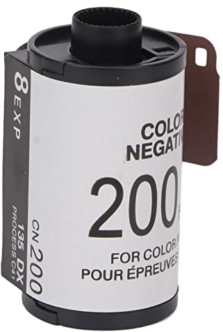 GOTOTOP Färgtrycksfilm Plast 35 Mm Kamera Färgfilm ISO 200 High Definition Imaging Vintage Tone Low Light Använd för 135 Kameror Porträtt- och Actionfotografering