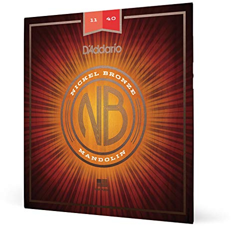 D 'Addario nbm1140 11–40 Medium Nickel Bronze Mandoline Saiten