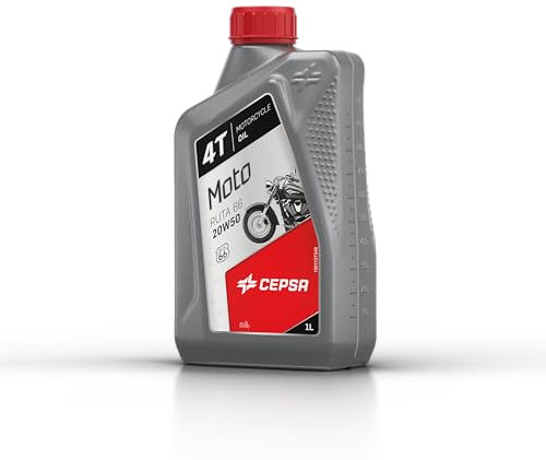CEPSA 514234187 Moto 4T Ruta 66 20 W 50 Huile Minéral Multigrade