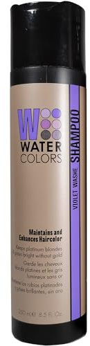 Watercolors Color Depositing Sulfate & Paraben Free Shampoo, Maintains & Enhances Haircolor - Violet Washe 8.5 oz