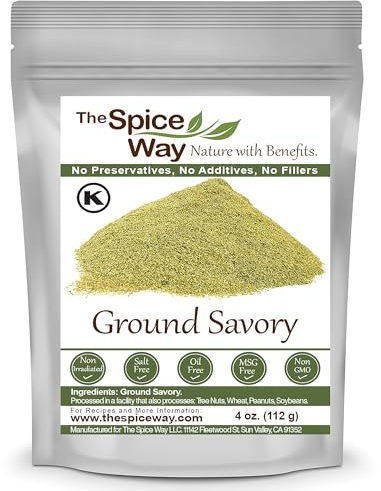 The Spice Way Ground Savory - 4 oz resealable bag