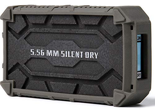 SD SILENT DRY Pioneer Gun Safe Dehumidifier, Reusable mini Portable Dryer effective for up to 20L, Fast renew and Mold remover for Gun/Safe/Camera/Instrument, 1 piece in one package, Ranger Green