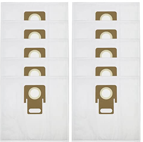 MDYNI 10 Pieces Vacuum Cleaner Bags for Thomas Aqua + Pet & Family Premium, Anti Allergy Aqua, Pantner Vacuum Cleaners