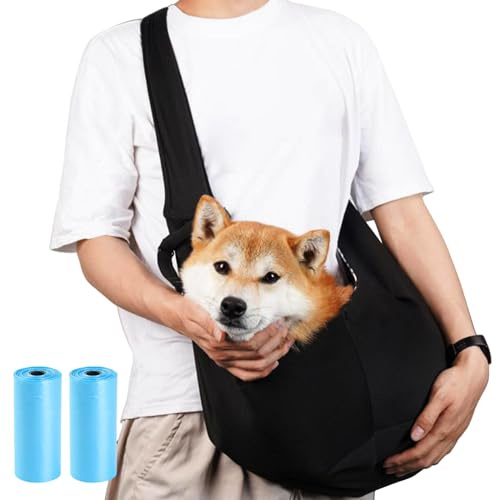 Borsa da Viaggio Trasportino per Cani e Gatti da 15 KG, Regolabile Traspirante per Passeggiate e Viaggi All'aperto