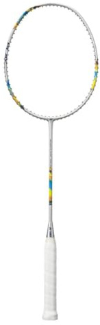 Yonex NanoFlare 700 Play Badminton Racquet (Silver/Sky Blue) (4UG5) - Factory Prestrung