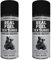 YSAMAX Real Feel Textured Spray, Matte Finish, Quick-Drying Formula, Resistant To Weather Conditions, UV Light, And Daily Wear, Black Coal Colour, 400 ML, (2PCS)