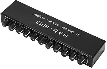 Amplificatore per cuffie a 10 canali 1 In 10 Out Channel Distributore Stereo Amplificatore per cuffie