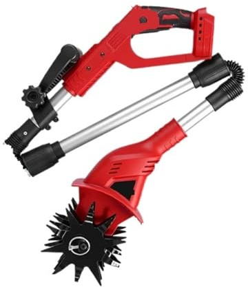 Rototiller Eléctrico Sin Escobillas De 15CM, Cultivador, Cortacésped, Escarificador Inalámbrico, Herramienta Eléctrica Jardín For Pin Batería Potente Y Eficiente