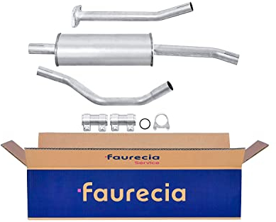 HELLA 8LC 366 025-441 Mittelschalldämpfer - Easy2Fit® Kit - mitte - dreiteilig - Set mit Anbauteilen