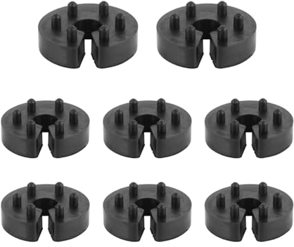 CGEAMDY 8 Stück Auto-Federwegbegrenzer, Universal 13mm Federwegbegrenzer, Verschleißfestigkeit Gummi-Federwegbegrenzer Für Auto, Federwegbegrenzer Für Factory Repair
