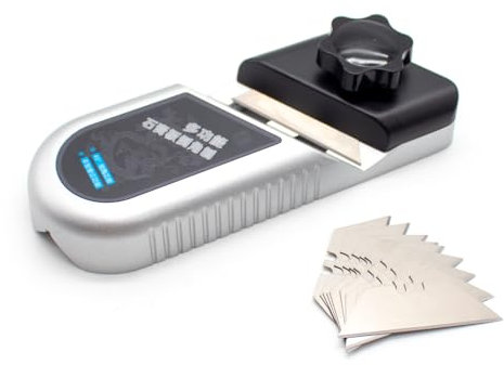 LeTkingok Chanfrein en V pour Plaques de Plâtre, Double Fente en Biseau, Outil de Coupe à 45 Degrés, Plan de Planche, Gypse Manuel, Dispositif à Angle Droit, Raboteuse Pour Le Travail Du Bois