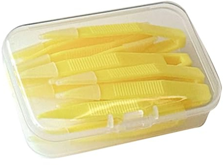 10pcs Travel Lenses Wearing Tool with Casee Easy to Use Lens Applicator Tweezers for Daily Use Convenience Lenses Tool