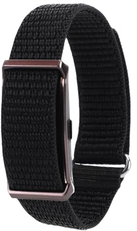 Dpofirs Bracciale Intelligente, Braccialetto Indossabile per attività e Fitness, Braccialetto Intelligente per la Salute, Fitness Tracker Indossabile Bluetooth, Resistente All'acqua 1 (BLACK)