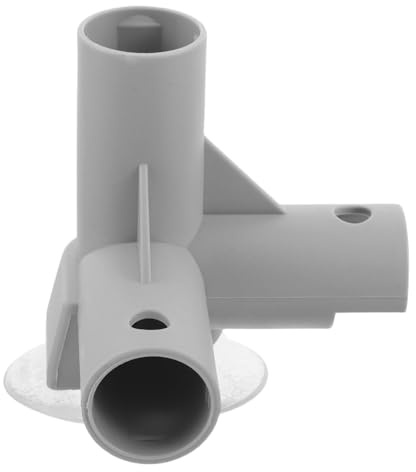 LOORGVEL Connettore a Y per Recinzione Ragazzo Ragazza, Ricambio 3 Vie in Plastico e Silicone con Ventosa, Accessorio Flessibile e Facile da Smontare per Box Gioco Interno