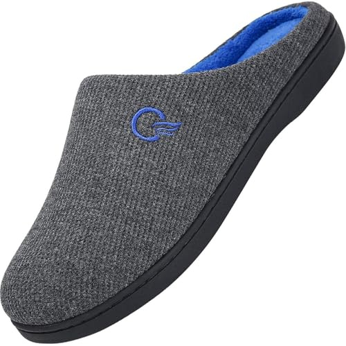 Mishansha Zapatillas Casa Hombre Mujer Pantuflas Cómodas Zapatillas Estar por Casa Invierno 42/43 EU