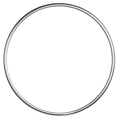 SchenkSpass Luftring - Aerialring (Aerial Hoop) Edelstahl - nur Ring (95 cm)