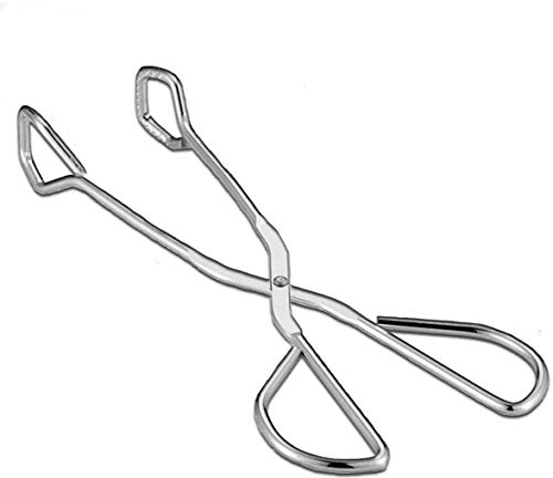 Thstheaven Food Tongs 24cm, Heavy Duty Stainless Steel Kitchen Tongs for Cooking, Barbecue, Serving Scissors Tongs - Buffet Pliers