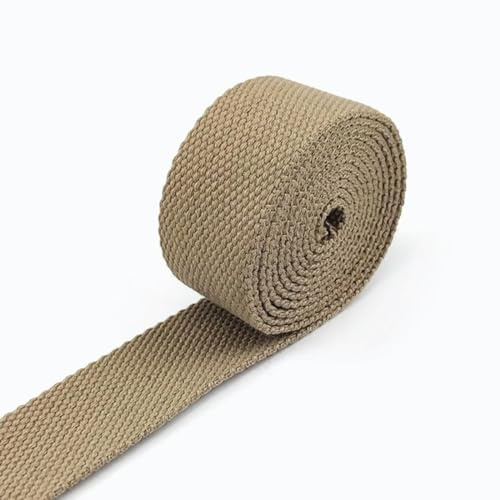 4 meter 20/25/32/38 mm 2 mm tjock polyester bomull sadelgjord kanvas väskor bandband för ryggsäck rem gör-det-själv bälte band tillbehör
