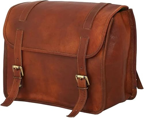 american blue Borsa da moto in pelle, borsa per bicicletta, forcella sterzo, attrezzi, sella, borsa da viaggio