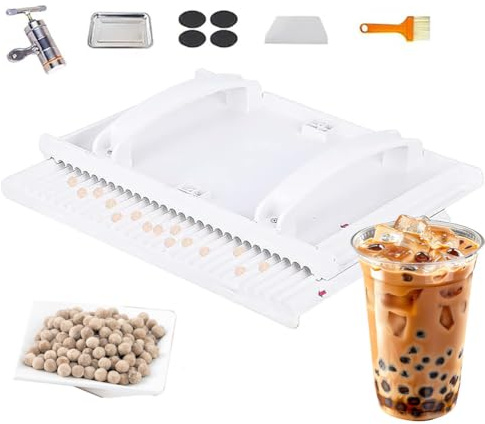 Máquina manual para hacer perlas de tapioca para postres y té de burbujas