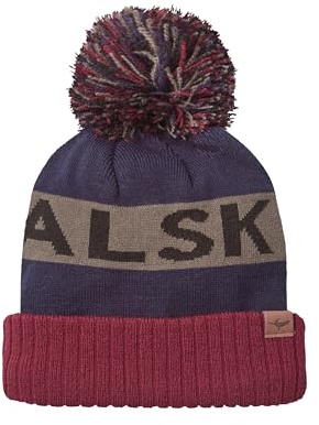 SEALSKINZ | Foulden | Water Repellent Cold Weather Unisex Bobble Beanie Hat | Lightweight & Breathable Navy