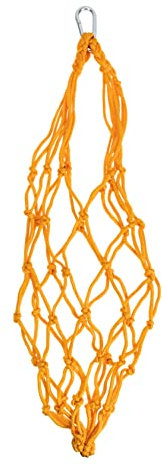 Hemobllo Futternetzbeutel Für Hühner Füttern Hühnerfutter Fütterung Grübler Hängend Futterkorb Für Hühner Hühnergemüsekorb Papageifutter Futterkorb Für Haustierhühner Baumwolle Yellow