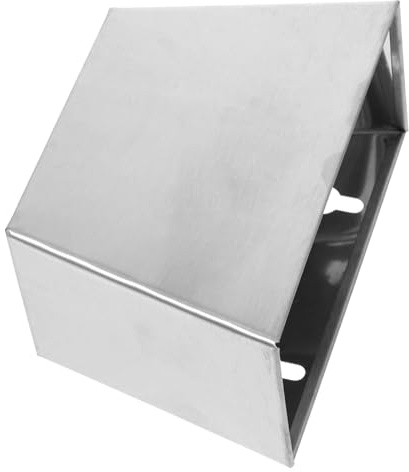 UKCOCO Recipiente para Tapas de Botellas de Acero Inoxidable Montado Pared con Drenaje Recogedor de Tapas para Bar y Exteriores para Fiestas y Zonas de Piscina