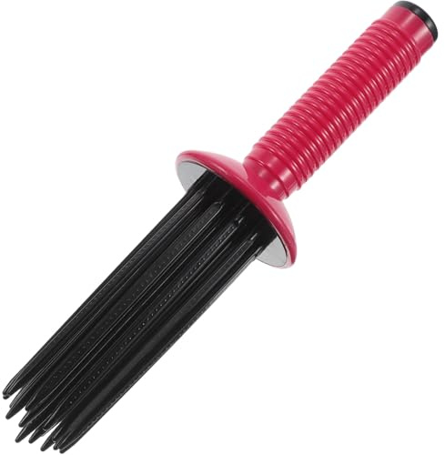 Ciieeo Pettine per Riccioli Rotondi Antiscivolo Spazzola ad Aria per Chioma Morbidi Volume Naturale Styling Rapido Cura Delicata Quotidiana