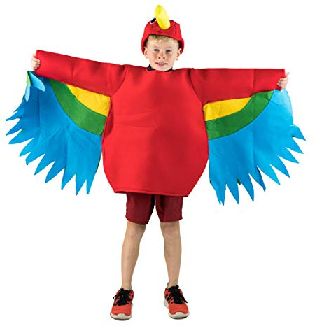 Bodysocks® Parrot Fancy Dress Costume (Kids)