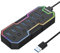 ZIUMIER USB Hub 3.0,7 Ports USB Expander with RGB LED Strip for MacBook, Mac Pro, Mac Mini, iMac, Surface Pro, XPS, PC, Flash Drive, Mobile HDD