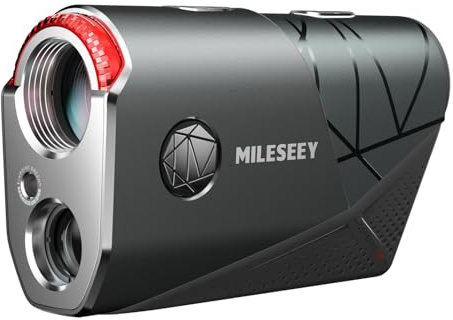 MILESEEY GenePro S1 AI Golf Rangefinder with Smart Slope, 2000 Yards Laser Range Finder 7.5X Magnification, 0.1s Flag Pole Locking Vibration, Magnetic Mount