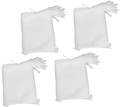 UPKOCH 25pcs Fruit Protection Mesh Bags with Drawstring Netting for Trees Vegetables Garden Plants Durable Covers for Apples Peaches Tomatoes and More