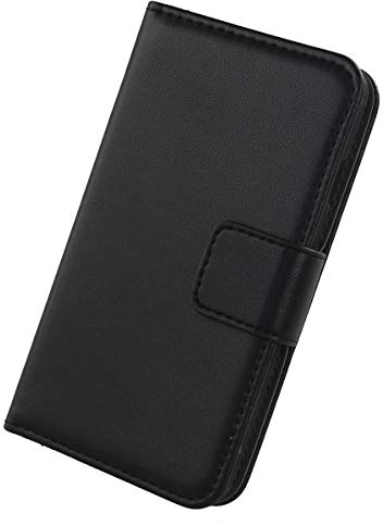 Lankashi premium äkta flip mapp folio läderfodral för labyrint Blade 4G Phablet 14 tum bok plånbok företag telefon skydd skydd fodral skinn väska etui (svart)