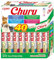 Churu by INABA Cat Treat - Tuna Seafood Variety Box - 1 Pack (40 x 14g total) / Soft & Creamy Cat Treat, Delicious & Healthy Snack, Purée Food Topper, Natural, Grain Free