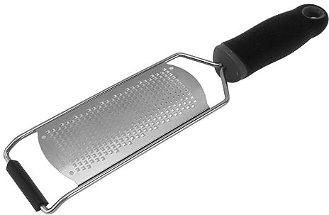 Râpe à Fromage Multifonctionnelle Portative en Acier Inoxydable, pour Fromage, Chocolat, Citron, Pomme de Terre, pour la Cuisine (BLACK)