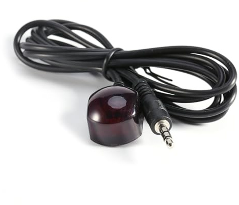 Fafeicy 3, 5 Mm IR -Extender, IR -Infrarotempfänger 1, 22 M Eingangsport Infrarot Verlängerungskabel Erweiterung mit 3, 5 Mm Stecker für STB Kästchen für AV Geräte