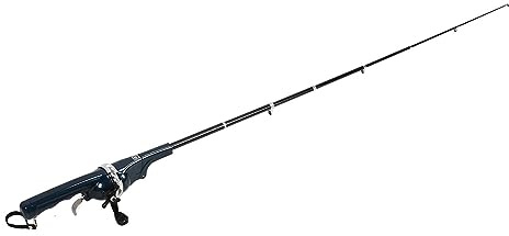 Set di canna da pesca in fibra di vetro e mulinello Portatile, pieghevole Canna da pesca corta e mulinello in set