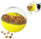 Cdycam HundeleckerliBall LeckerliDosierung Interaktives Hundespielzeug für Hunde, Wobble Wag Sprechender Ball Kichern Quietschendes Hundepuzzle Spielzeug für Langeweile Slow Feeder