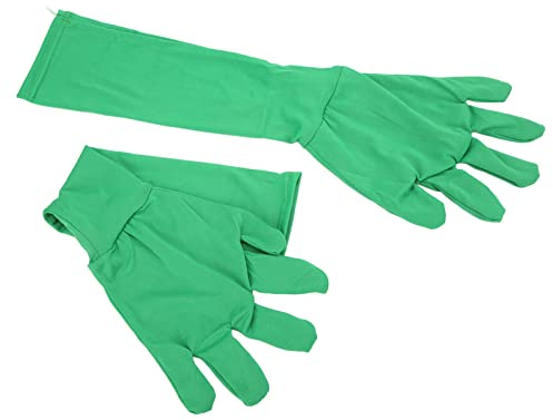 Chromakey Green Screen, 2 Stück Faltbare Chromakey Unsichtbare Effekte Hintergrund Chroma Keying Grün Chroma Key Handschuh für die Fotografie Foto