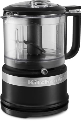 KitchenAid 3.5 Cup Food Chopper KFC3516BM, Matte Black