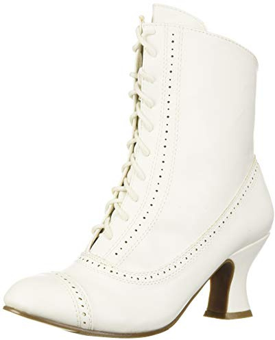 Ellie Shoes Women's 253-SARAH Boot, WHITE, 8 M US